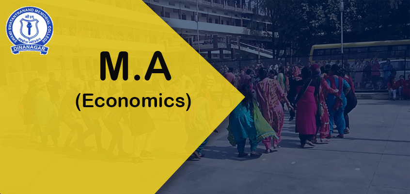 M.A(Economics)